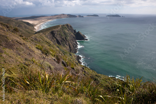 Cape Reinga. Coast and beaches. Northland New Zealand