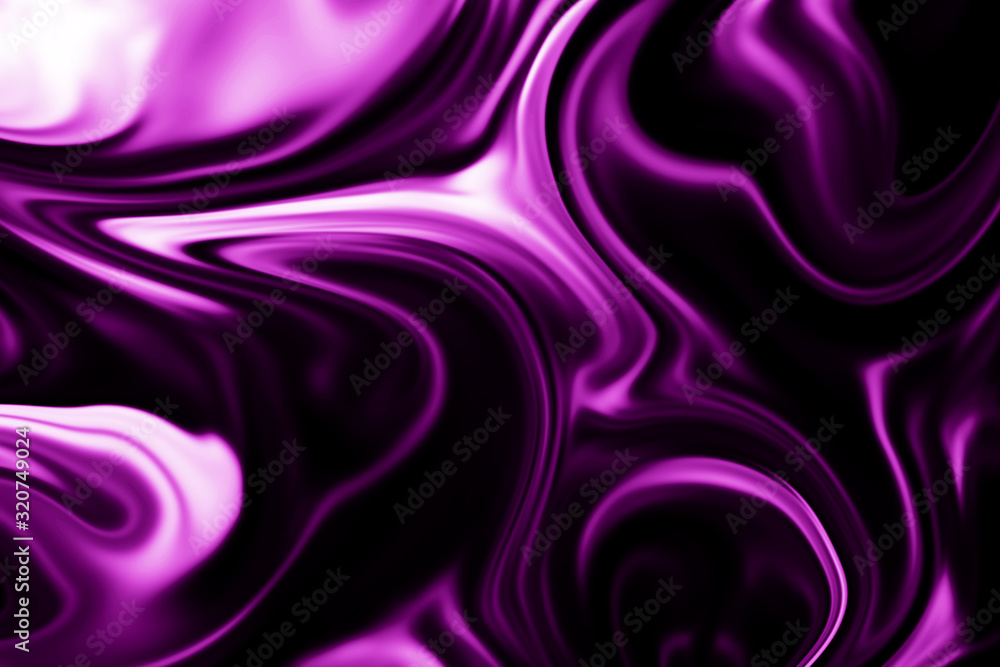 Obraz premium Abstract background of colorful liquid liner. Abstract texture of liquid acrylic.