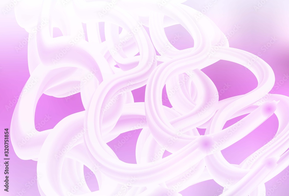 Light Pink vector blurred shine abstract template. Light Pink vector blurred shine abstract template.