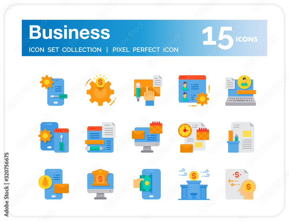 Business Icons Set. UI Pixel Perfect Well-crafted Vector Thin Line Icons. The illustrations are a vector. Business Icons Set. UI Pixel Perfect Well-crafted Vector Thin Line Icons. The illustrations are a vector.