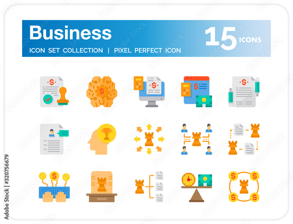Business Icons Set. UI Pixel Perfect Well-crafted Vector Thin Line Icons. The illustrations are a vector. Business Icons Set. UI Pixel Perfect Well-crafted Vector Thin Line Icons. The illustrations are a vector.
