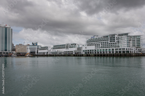 Auckland city New Zealand. Skyline