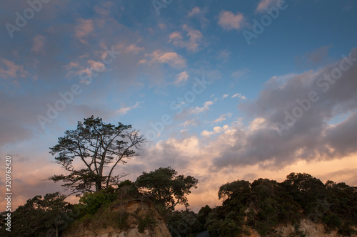 Sunset at Beach Haven Auckland New Zealand