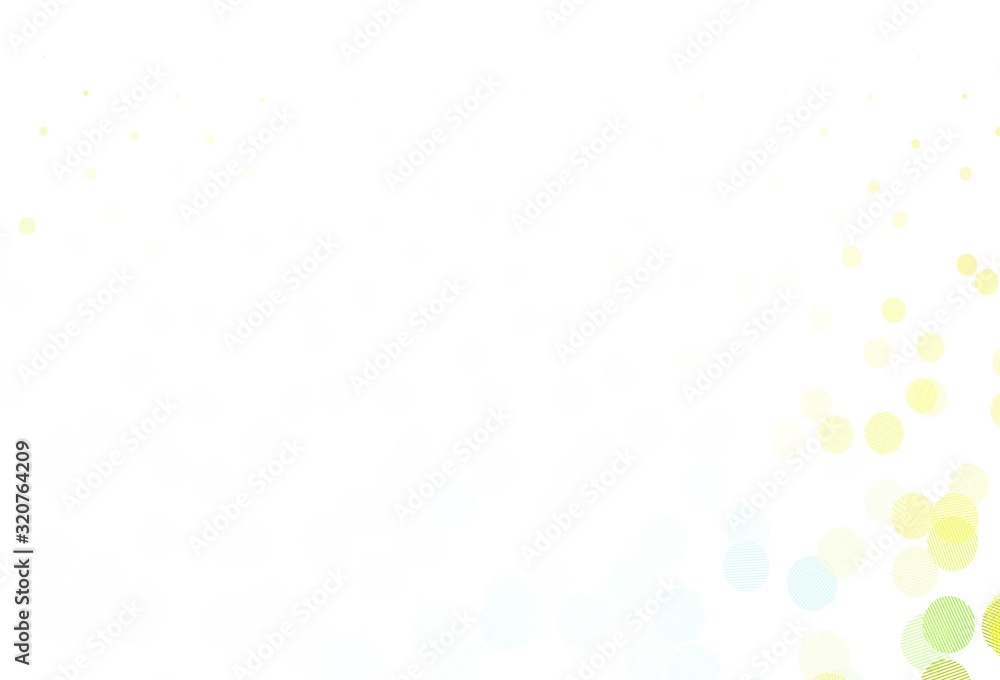 Light Blue, Yellow vector background with spots. Light Blue, Yellow vector background with spots.