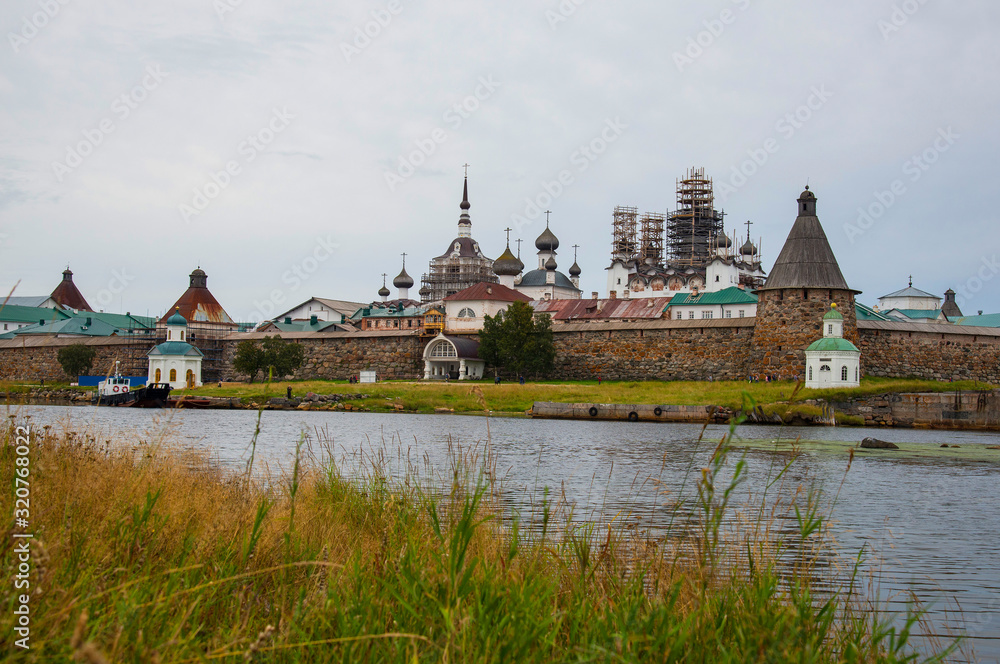 Obraz premium Solovetsky Monastery. Solovki, Russia