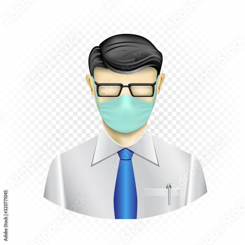 masked human template