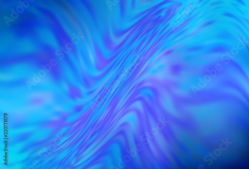 Light BLUE vector glossy abstract layout. New colored illustration in blur style with gradient. Background for a cell phone.