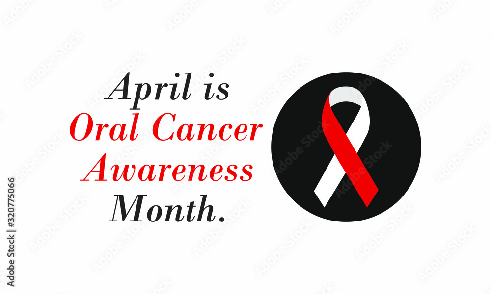 Vector illustration on the theme of Oral Cancer awareness month of April. Vector illustration on the theme of Oral Cancer awareness month of April.