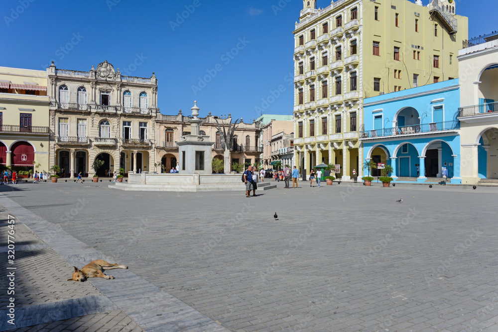 Old Square (Spanish: Plaza Vieja) is a plaza located in Old Havana, Cuba