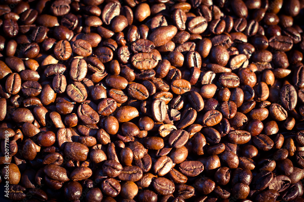 Fototapeta premium Coffee bean background