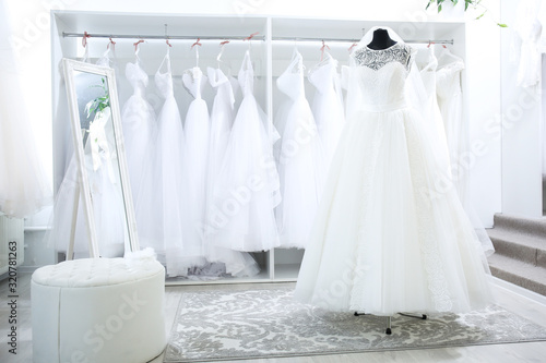 Wallpaper Mural wedding dress in luxury interior Torontodigital.ca