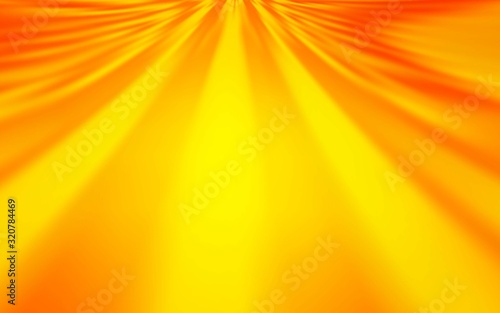 Light Orange vector blurred and colored pattern. Colorful illustration in abstract style with gradient. New style design for your brand book.