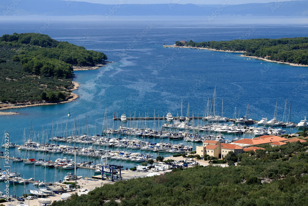 port of Cres, Croatia