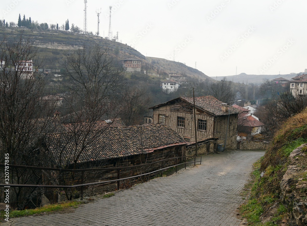Fototapeta premium Traditional ottoman houses in Safranbolu, Turkey