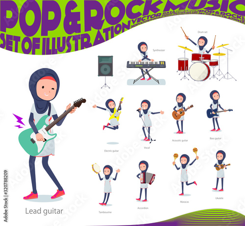 flat type Arab women White Sportswear_pop music