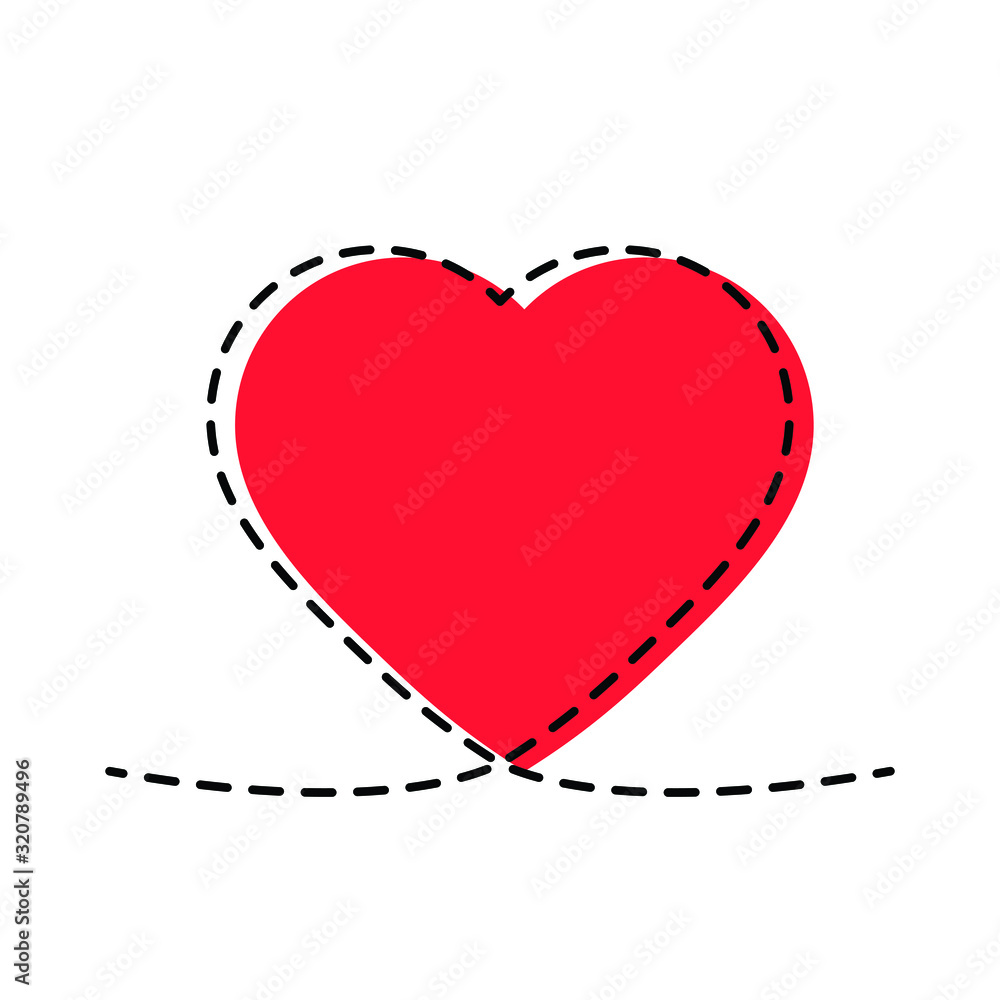 heart icon. heart symbol  vector
