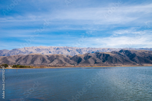 Wallpaper Mural Mountain landscape, sky and lagoon Tafi Valley reserve in Tucumán, Argentina Torontodigital.ca