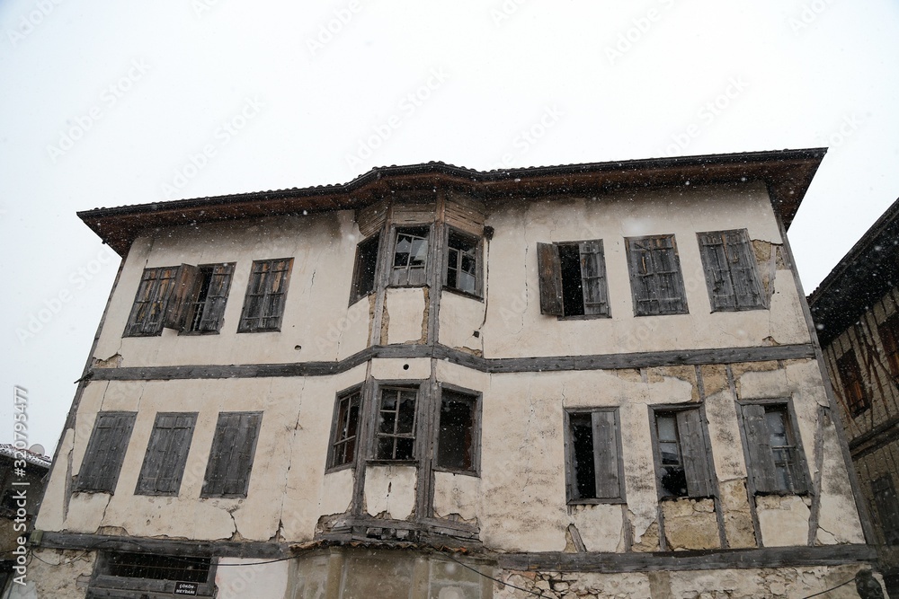 Traditional ottoman houses in Safranbolu, Turkey. Safranbolu is under protection of UNESCO World Heritage Site Traditional ottoman houses in Safranbolu, Turkey. Safranbolu is under protection of UNESCO World Heritage Site