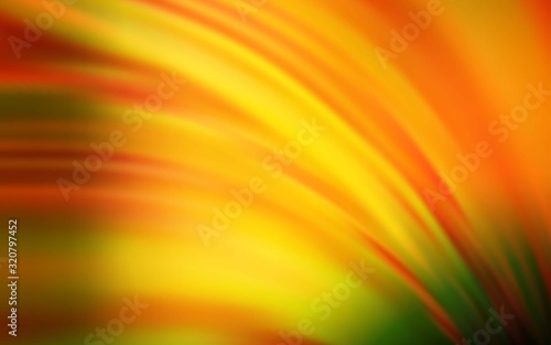 Dark Orange vector abstract bright pattern. New colored illustration in blur style with gradient. Completely new design for your business.