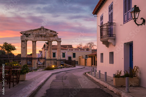 Roman Agora in Athens. photo
