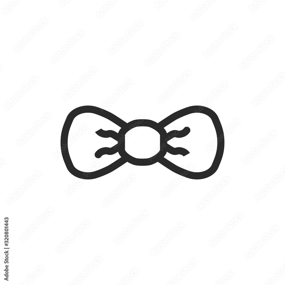 Tie Icon Vector Illustration. Tie Symbol Logo Template. Tie Icon Vector Illustration. Tie Symbol Logo Template.