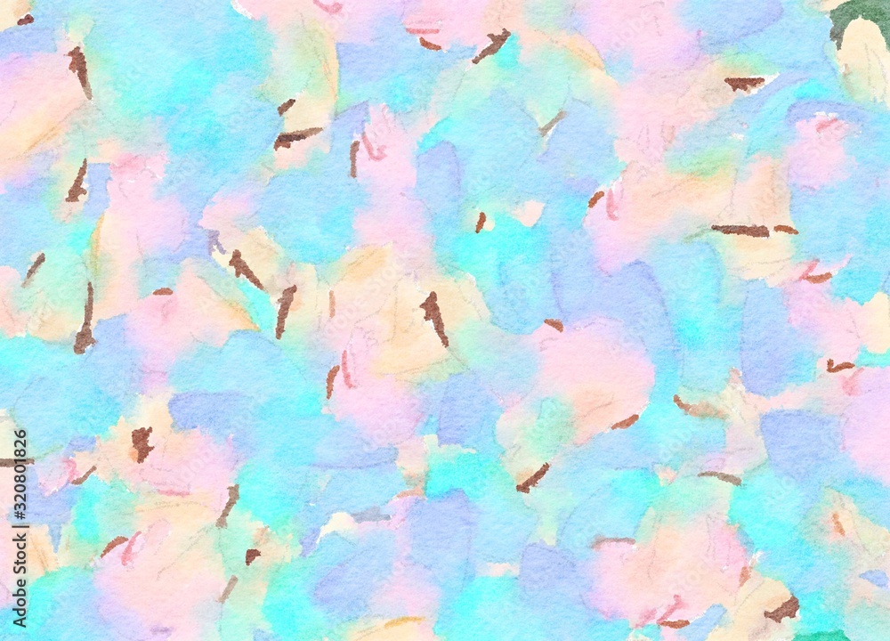 Fototapeta premium abstract background with watercolor texture, Oil paint. ink paper, concrete wall graffiti. painted rough surface background for Christmas , banner, business, card