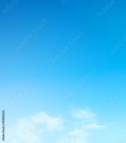 blue sky with beautiful natural white clouds