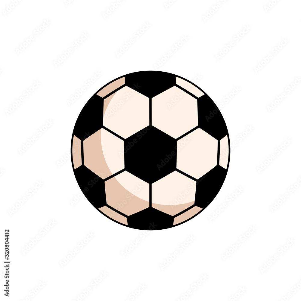 Obraz premium sport ball soccer isolated icon vector illustration design
