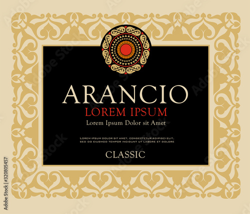 WINE LABEL RED AMARONE CHIANTI PROSECCO VINTAGE FRAME MADE IN ITALY