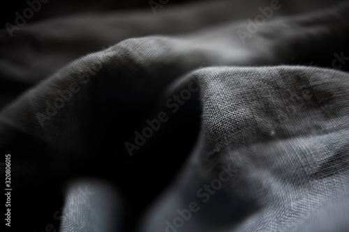 grey linen fabric texture 