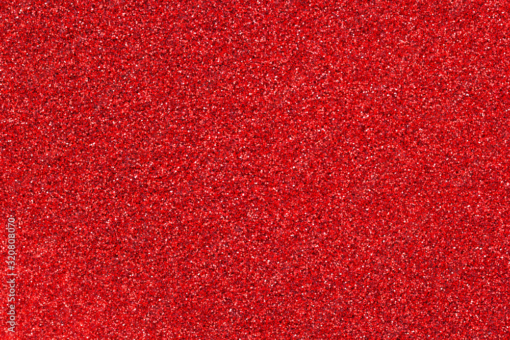 Fototapeta premium Red glitter texture background