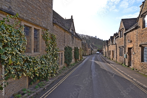 Wallpaper Mural Castle combe village in Wiltshire UK Torontodigital.ca