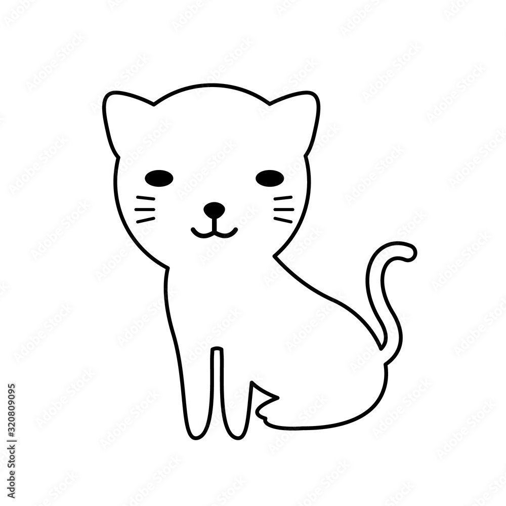 illustration of a cat illustration of a cat