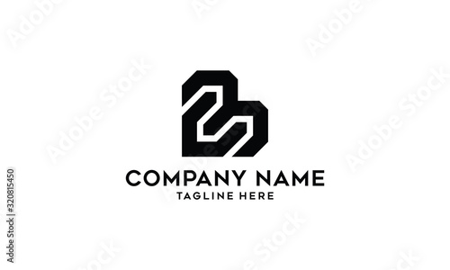 Letter C and B Logo Design Inspiration Vector  photo