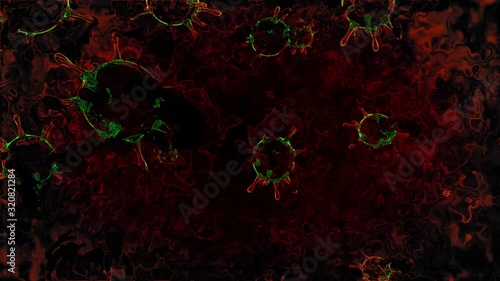 virus coronavirus bacula disease background photo