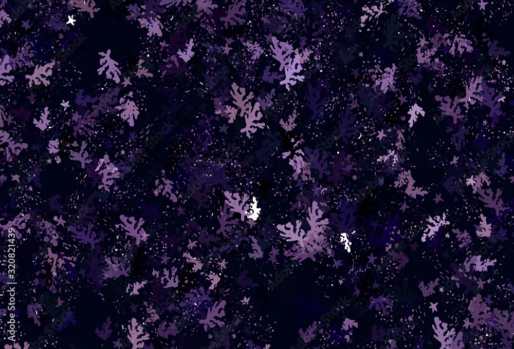 Light Purple vector texture with abstract forms. Light Purple vector texture with abstract forms.