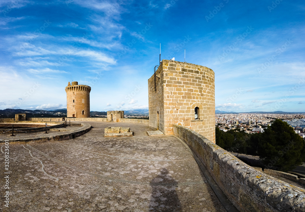 Spain, Balearic Islands, Majorca, Palma de Mallorca Castell Bellver,, Dez 2019