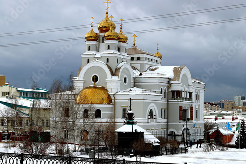 Photography cathedral of christ the savior in moscow