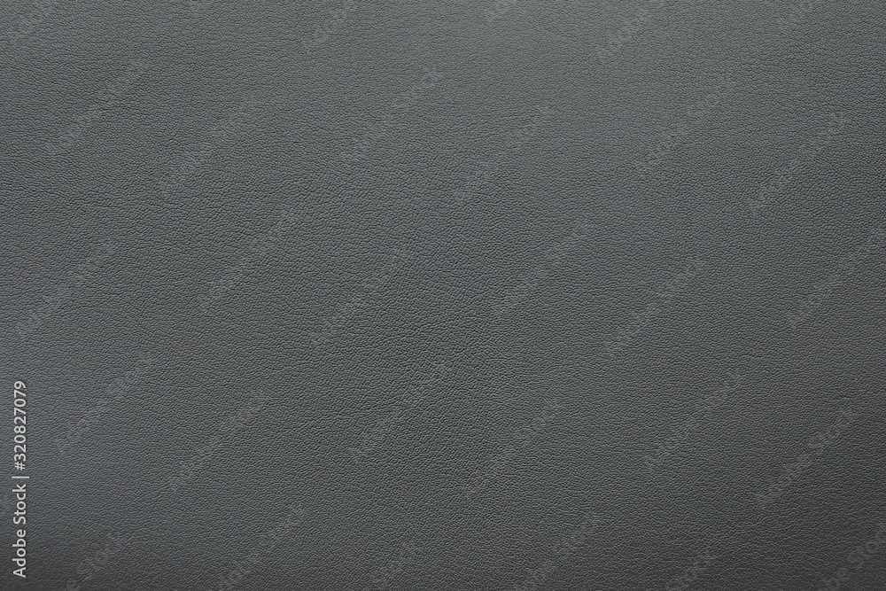 Texture of dark grey leather as background, closeup - obrazy, fototapety, plakaty 