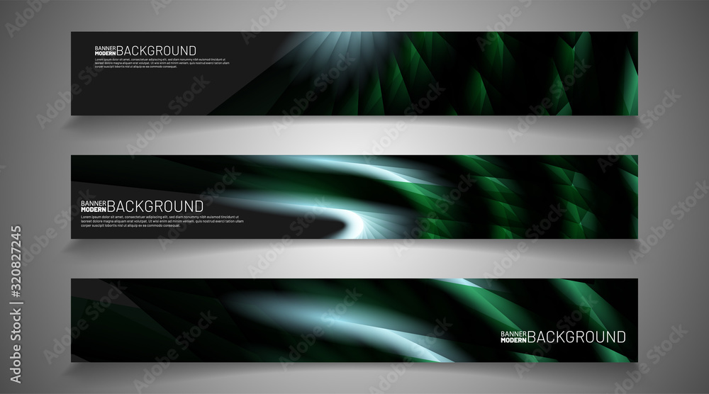 Set banner background for your design. vector graphic design illustration. suitable for your background design Set banner background for your design. vector graphic design illustration. suitable for your background design