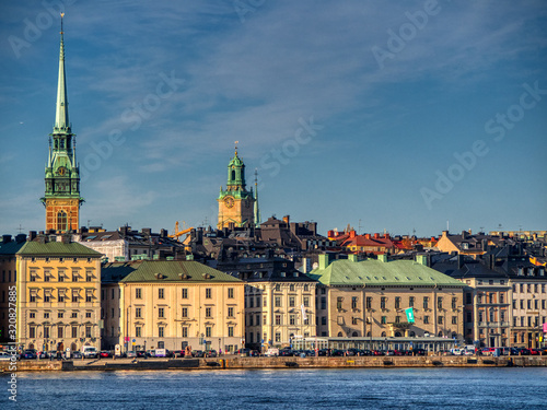 view of old town, stockholm