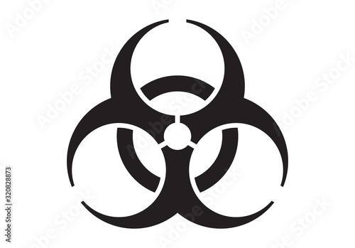 Bio hazard icon. Biohazard icon. Biohazard symbol. vector