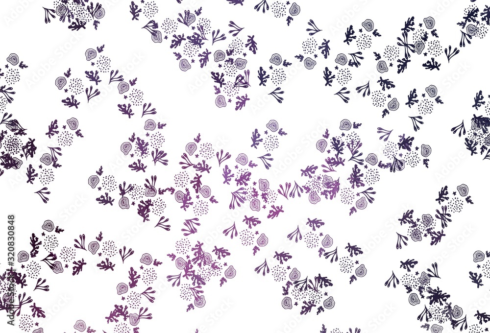 Light Pink vector pattern with random forms. Light Pink vector pattern with random forms.