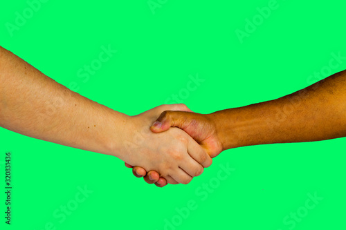 Business partnership without racial prejudice