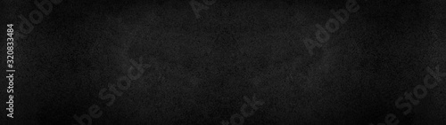 Black dark rustic leather texture - Background banner panorama long