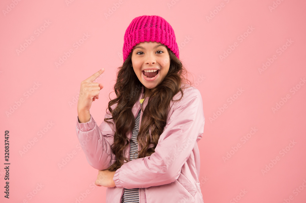 Coolest person here. Winter shopping. Happy childhood. Trendy accessory. Dress warm in winter. Ready for cold winter. Accessories shop. Carefree and happy. Little kid wear puffer jacket knitted hat Coolest person here. Winter shopping. Happy childhood. Trendy accessory. Dress warm in winter. Ready for cold winter. Accessories shop. Carefree and happy. Little kid wear puffer jacket knitted hat