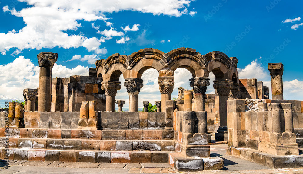 Zvartnots Cathedral in Armenia