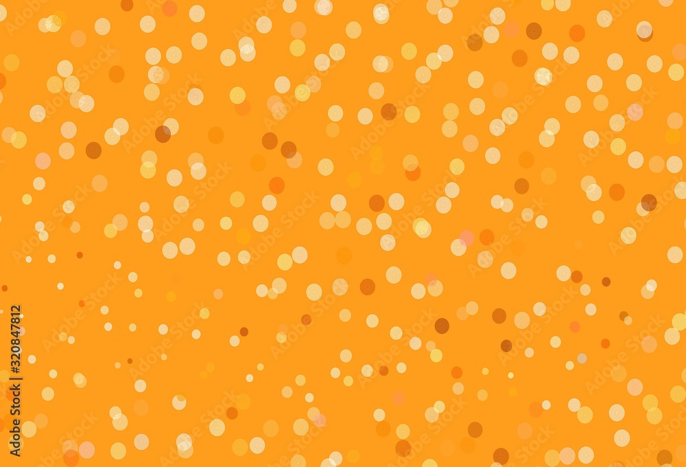 Light Yellow vector background with xmas snowflakes. Light Yellow vector background with xmas snowflakes.