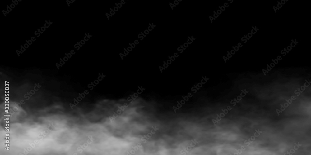 Fog ambient long black background. Stock Photo | Adobe Stock