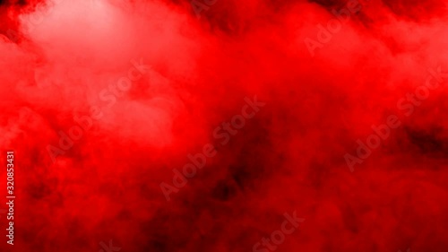 Abstract blood Red Clouds on black dark Background Overlay for different projects… 150fps shooted with red camera slow motion You can work with the masks in any programs and get beautiful results!!! photo